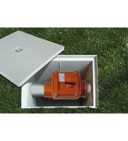 PVC Pissu Atıksu Çekvalfi 125 mm Kilitli