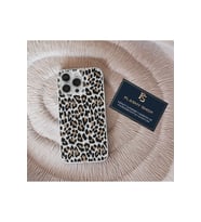Samsung Galaxy A20/a30 Uyumlu Leopar Desenli Şeffaf Kılıf