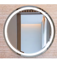 Ø 70 CM DOKUNMATİK+BUĞU ÇÖZ.  LED  BANYO AYNASI