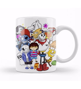 Undertale Family Kupa Bardak Porselen
