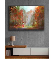 Koç stüdyo Modern tasarım kanvas tablo 50x70 (Çok Renkli)