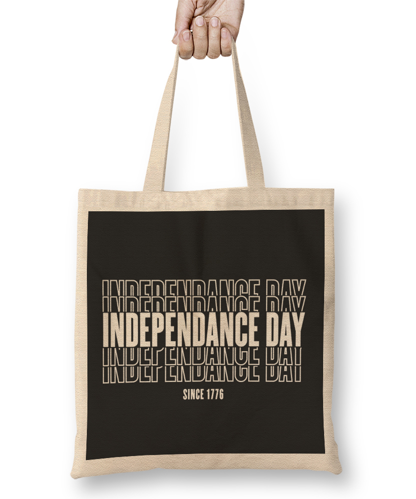 4th Of July Independance Day Bez Çanta Uzun Saplı