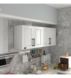 Kenzlife hazır mutfak dolabı havuç90 byz mod1 90*160*32 mebran kapak suntalam gövde