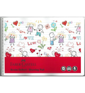 FABER CASTELL SPİRALLİ PP. KAPAK 2023 RESİM DEFTERİ 25x35 30 YP. 5075000481 - TEKLİ