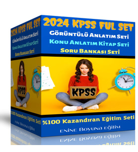 2026 KPSS Kazandıran Ful Set (5 Ders Ezber Kartları + 180 Saat Anlatım)