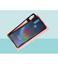 Samsung Galaxy A31 A315 Uyumlu FULL KASA Arka Kapak Batarya Kapağı - SİYAH