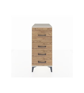 Kronos Komodin 4 Çekmeceli 44x59x96 Aytaşı-Çam