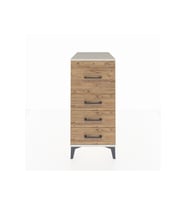 Kronos Komodin 4 Çekmeceli 44x59x96 Aytaşı-Çam