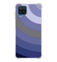 Samsung Galaxy A12  Köşe Korumalı Antişok Kapak Renk Cümbüşü Tasarımlı  Silikon Kılıf (Şeffaf)
