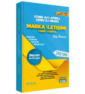 Emsal Yayınları 2023 Aöf Açık Öğretim Ilahiyat 1. Sınıf 1. Yarıyıl Konu Anlatımlı Soru Bankası (Çok Renkli)
