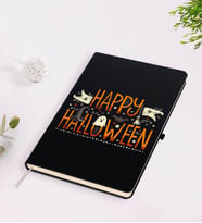BK Gift Happy Halloween Tasarımlı Siyah Defter-4
