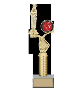 ODAK KUPA - Figürlü Kupalar - Mezuniyet Kadın Figürlü Kupalar FG-015 B - 37 cm
