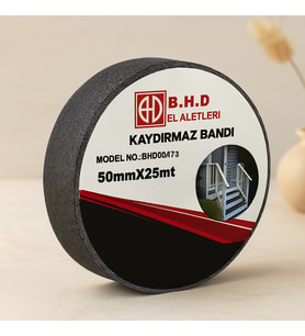 Kaydırmaz Bant 50mm x 25m Siyah
