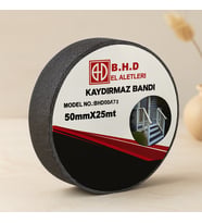 Kaydırmaz Bant 50mm x 25m Siyah