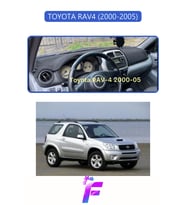 TOYOTA RAV4 (2000-2005) Uyumlu Torpido Örtüsü Yansıma Önleyici Tam Koruma Hızlı Montaj K59