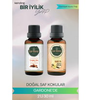 Vanilya + Tarçın ( Oda Kokusu Aroma Terapi Buhurdanlık / Difüzör Yağı ) Set 2 Adet x 30 ML