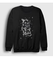 Presmono Unisex Siyah A Sky Full Of Stars Coldplay Sweatshirt 468551tt