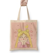 Sailor Moon Heart Bez Çanta Uzun Saplı