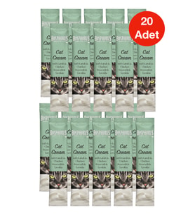 Kuzu Etli ve Tavuklu Kedi Kreması 15 g x 20 Adet