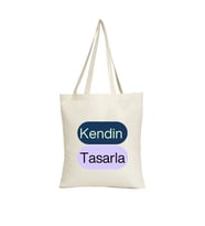 Kendin Tasarla – Kişiye Özel Baskılı Keten Bez Çanta