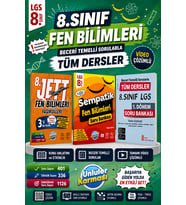 8.Sınıf Jett Fen Bilimleri Fasikülleri-Sempatik Fen Bilimleri Soru Bankası -1.Dönem Tüm Dersler SB.