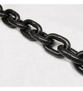 10 MM GRADE G80 KESİLMEZ MOTORSİKLET VE YÜK ZİNCİRİ 1 MT (Siyah)