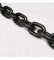 10 MM GRADE G80 KESİLMEZ MOTORSİKLET VE YÜK ZİNCİRİ 1 MT (Siyah)