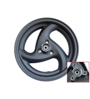 Scooter 50 Ön Jant 2.50-10 Siyah (Mil Çapı 10 Mm)