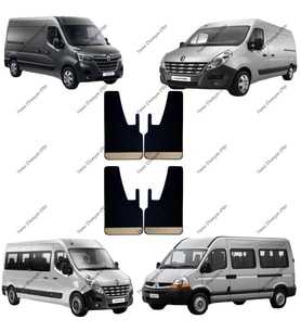 Renault Master 4lü Krom Paçalık, Çamurluk, Tozluk REN0SX030  