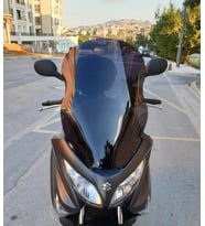 MOTOCAM Suzuki Burgman 200 Ön Cam 2006-2013 Model 61cm siyah Renkli 4mm
