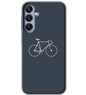 Galaxy A25 Kılıf HD Desen Baskılı Kılıf - Bike