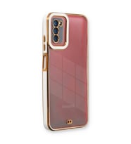 Samsung Galaxy A03s Kılıf Liva Lens Silikon - Beyaz