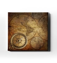 Eski Poster Canvas Tablo HAK110