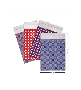 15*25 Hediye Poşet Paketi 100'lü (Ebruli)