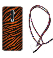 Oppo Reno 2Z 4 Lite 4 Pro 5 6 7 A31 Kılıf Boyun Asklı Rasta Silikon Leopar Yeni 1676