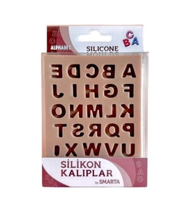 SMARTA SK1013022 SLİKON KALIPLAR - HARFLER (ALPHABET)