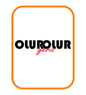 Olur Olur Yeriz Oto Sticker Siyah 20*7 Cm
