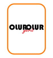 Olur Olur Yeriz Oto Sticker Siyah 20*7 Cm
