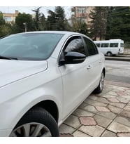 Sts Oto Aksesuar  Passat B7 Batman Yarasa Ayna Kapağı Piano Black Abs Plastik