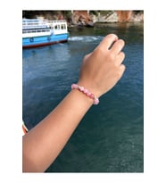 Pembe Kuvars Doğal Taş - Sertifikalı  Handcrafted