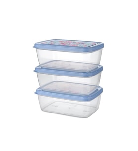 Saklama Kabı 3 Lü Set 1200 Ml