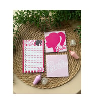 Barbie Notepad/memopad Not Defter Seti (Pembe)