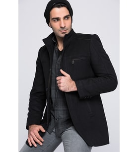 PLT8369 DEWBERRY PALTO-LACİVERT