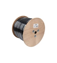 S-link SL-CAT609 305m 23AWG 0.56mm CCA Double Jack GRİ+Siyah CAT6 Kablo