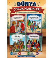 4 Kitaplı Dünya Çocuk Klasikleri Seti - 4. 5. 6. 7. ve 8. Sınıflar İçin Öğretmen Tavsiyeli Okumayı Sevdiren-5