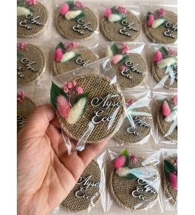 Söz-Nişan-Nikah-Kına-Bebek Hediyelik Magnet