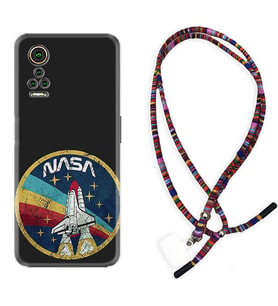 General Mobile GM 21 Pro GM 22 Pro Plus Kılıf Boyun Asklı Rasta Silikon Nasa 1326