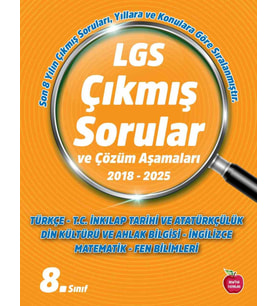 Newton Lgs Tüm Dersler Çıkmış Sorular Yıllara Ve Konulara Göre Yeni 2018 - 2025