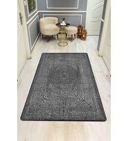 Modern Desenli Dijital Baskı Kaymaz Taban Halı H1120