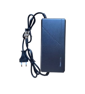 ALY ONVO RX5/RX6/RX7/RX8 Uyumlu Fanlı Elektrikli Scooter Şarj Aleti - 67.2V 3A (Siyah)